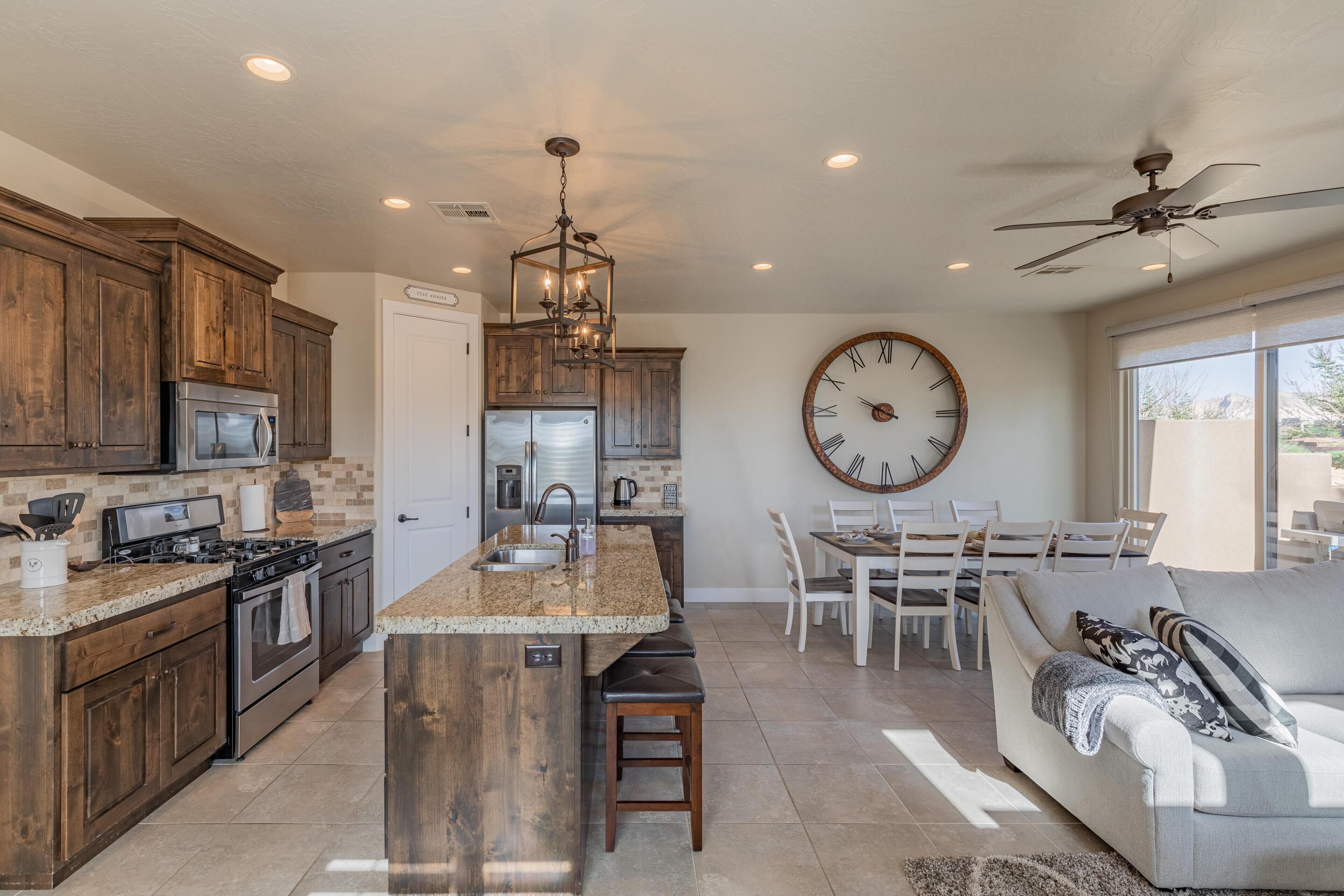 Ferienhaus, Mehrere Betten, Poolblick (Life's Good) | Wohnbereich