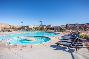 Townhome, Multiple Beds, Golf View (Another Day In Paradise) | Pool | Outdoor pool, a heated pool