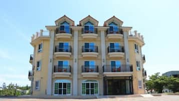 Façade de l’hébergement