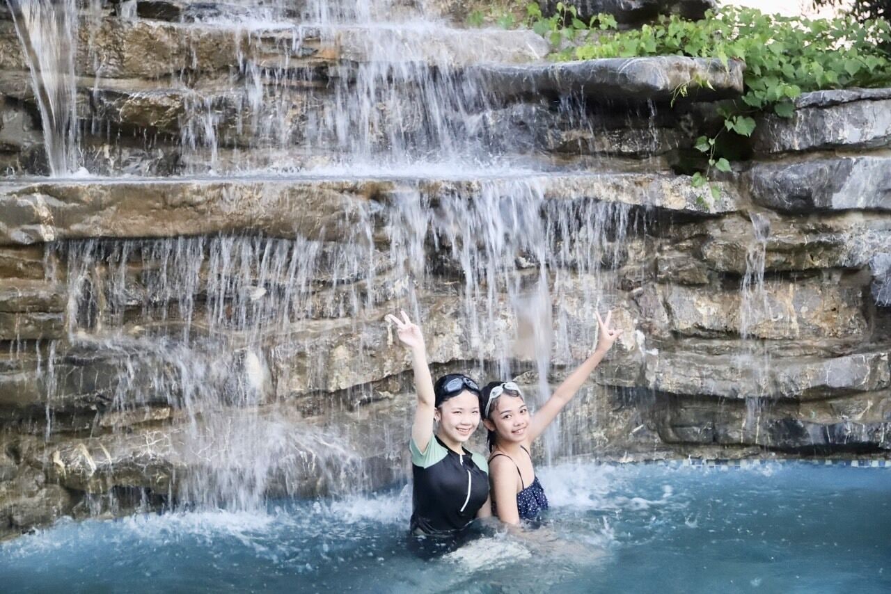 Seasonal outdoor pool