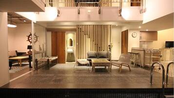 Villa S1 - 4 Bedroom | Área de estar | TV de tela plana