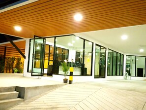 Entrée de l’hébergement