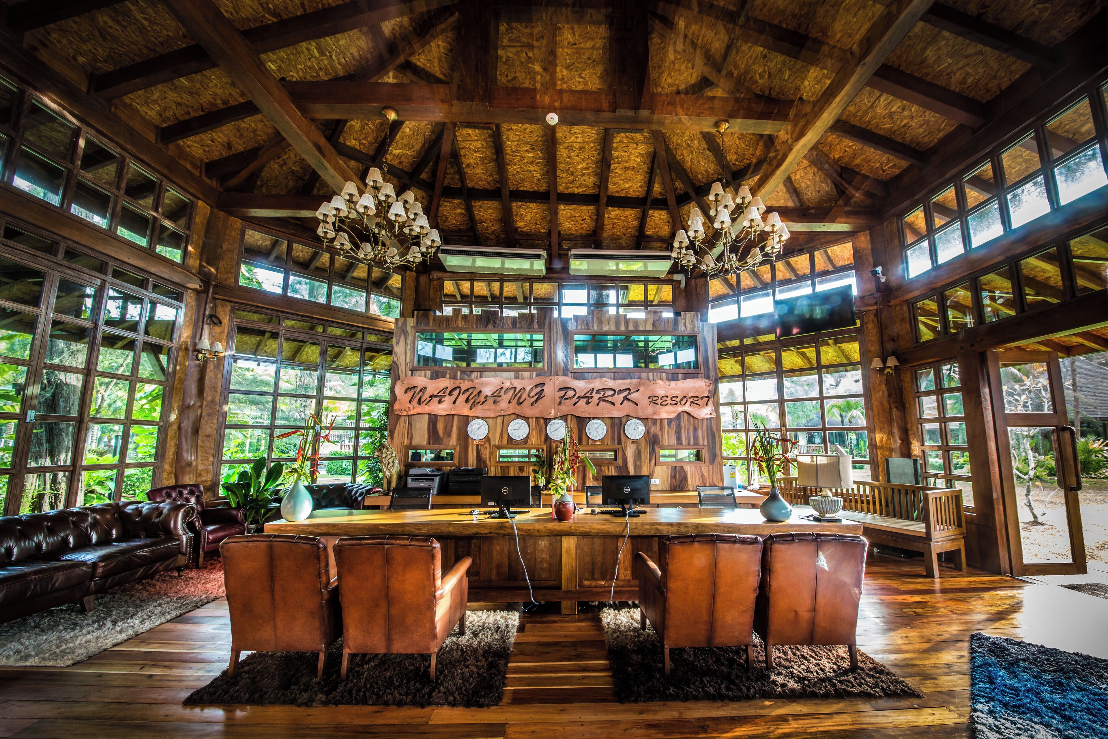 Sitzecke in der Lobby