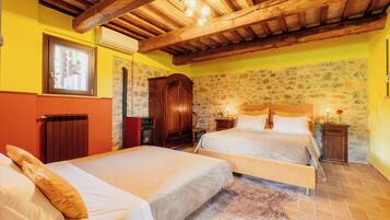 Camera quadrupla | 1 camera, biancheria in cotone egiziano