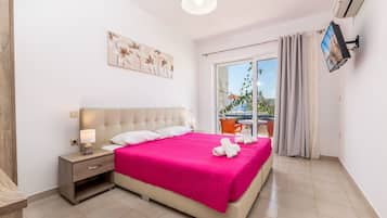 APARTMENT, 2 BEDROOMS, BALCONY, VILLAGE-MOUNTAIN VIEW | Hochwertige Bettwaren, Pillowtop-Betten, individuell dekoriert