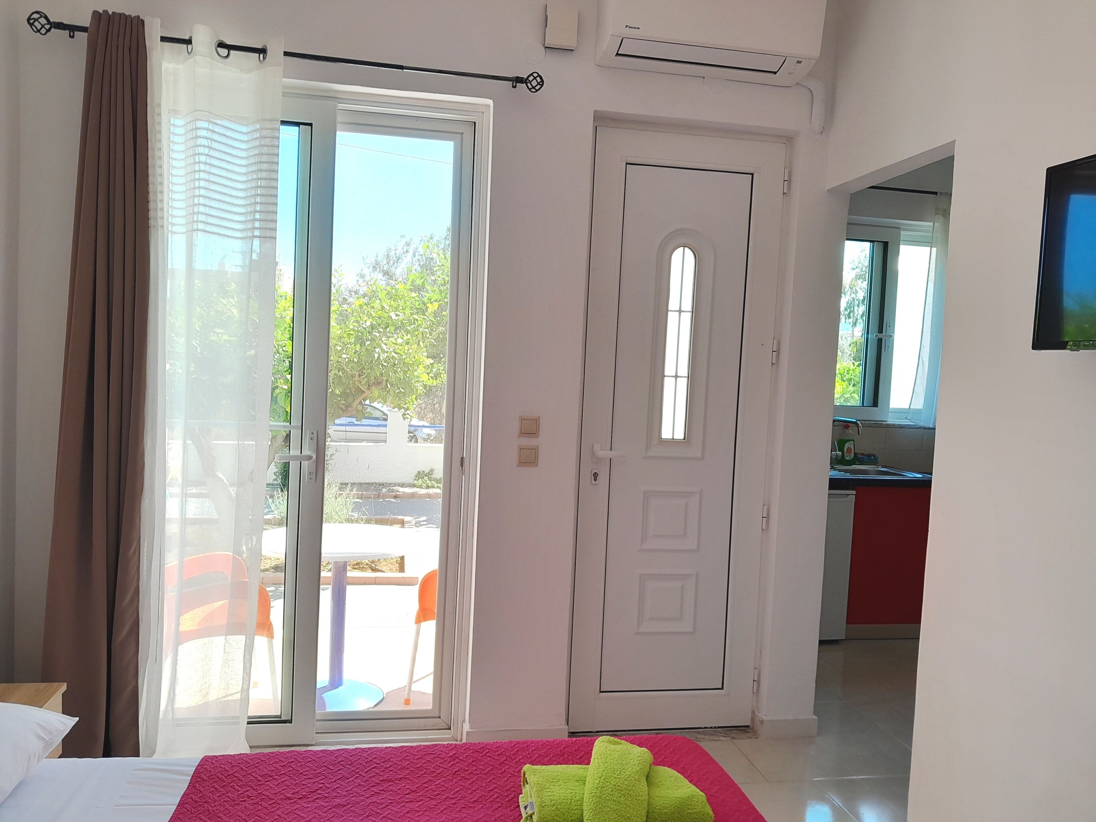 APARTMENT, 1 BEDROOM, VERANDA, COURTYARD VIEW | Premium bedding, pillowtop beds, individually decorated