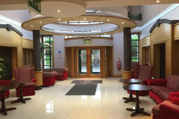 Interior entrance