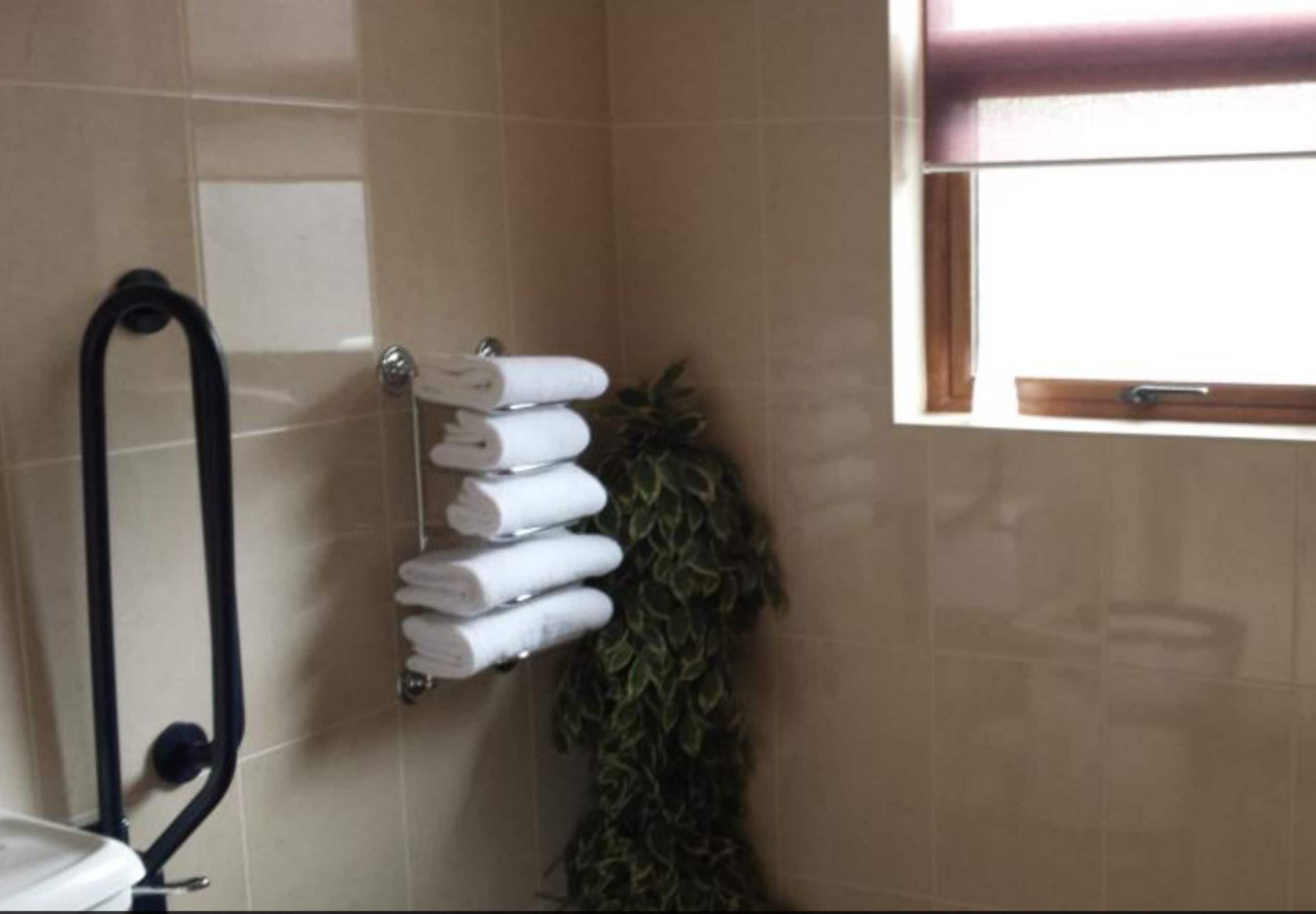 double room | bathroom | free toiletries, hair dryer, towels