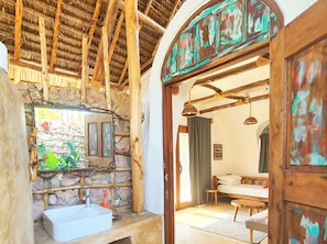 特色別墅, 1 間臥室 | 浴室 | 淋浴設備、雨淋花灑、免費梳洗用品、風筒