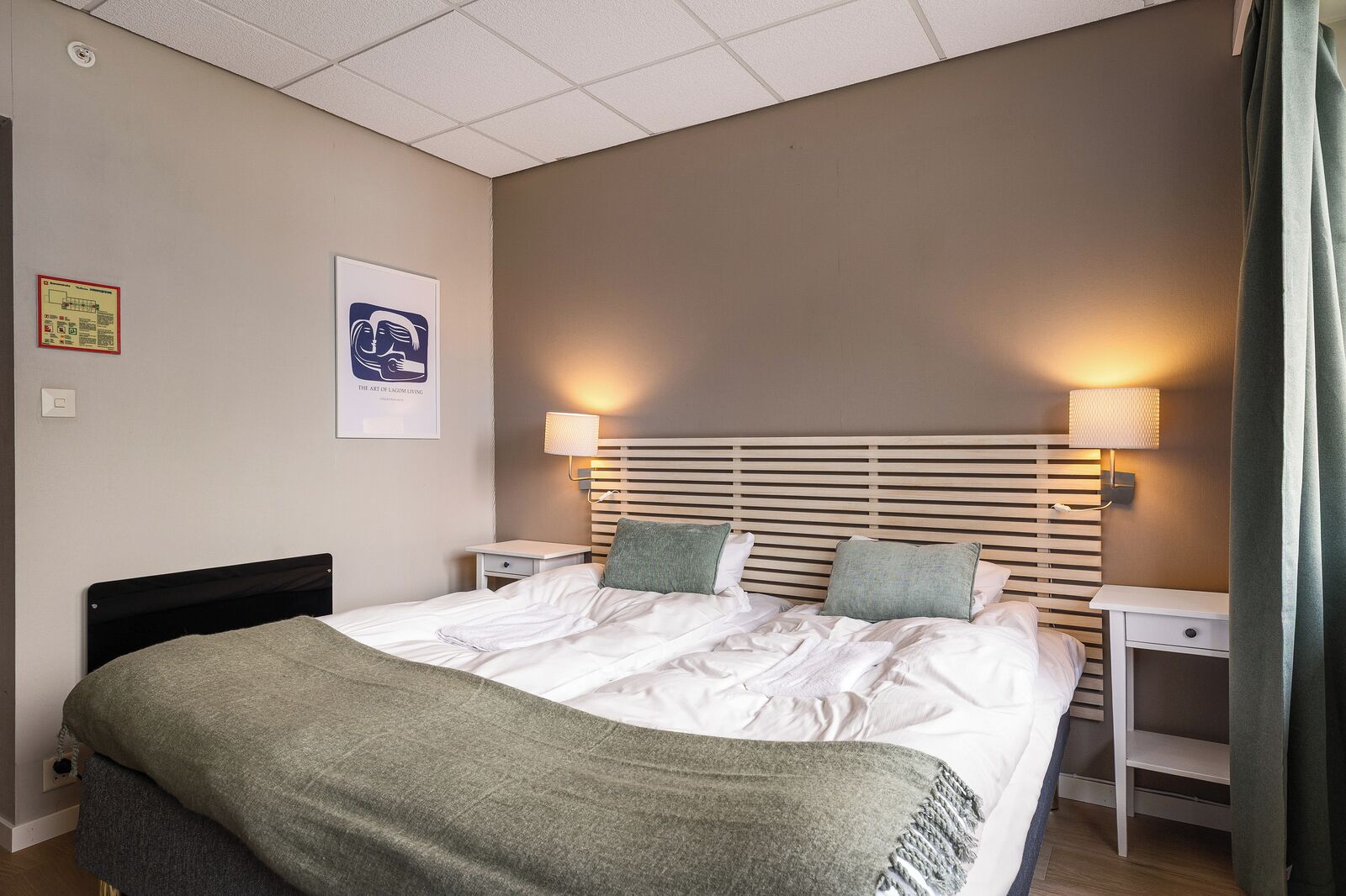 Down duvets, pillow-top beds, individually decorated, desk