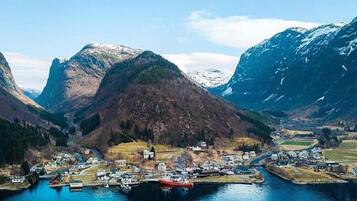 Overnatningsstedets facade