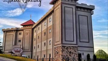Fachada de la propiedad