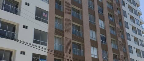 Façade de l’hébergement