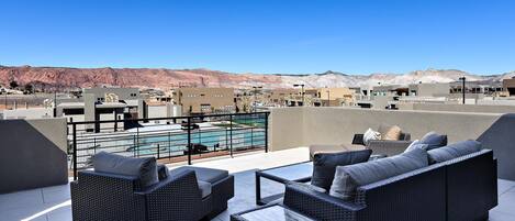 Maison, plusieurs lits, vue golf (Poolside Perfection) | Enceinte de lâhĂ©bergement