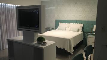 Deluxe Double Room, 1 Queen Bed | Desk, blackout drapes, iron/ironing board, WiFi (free)