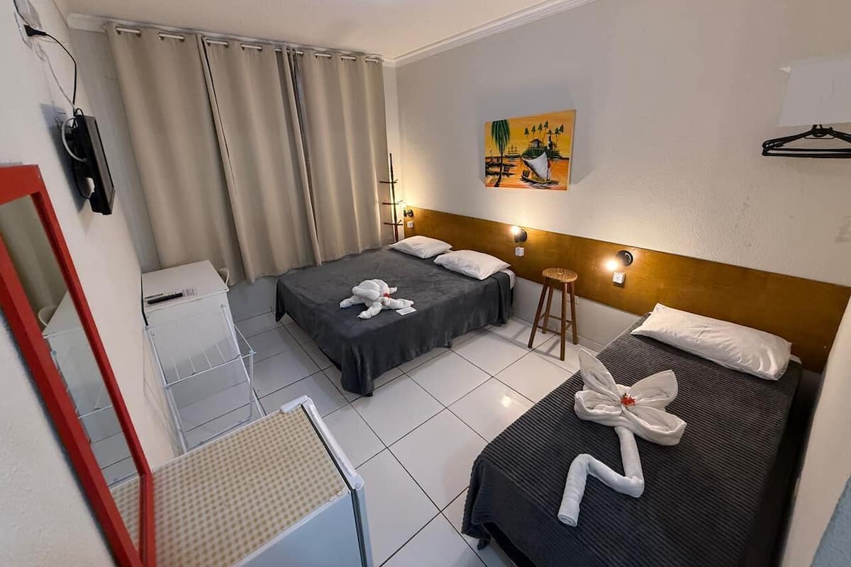 Minibar, blackout curtains, iron/ironing board (on request), free WiFi