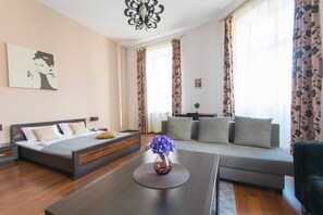 Studio, 1 Double Bed with Sofa bed, Balcony | 1 bedroom, iron/ironing board, cribs/infant beds, free WiFi - Old Town Apartments Krupnicza (Krakow)
