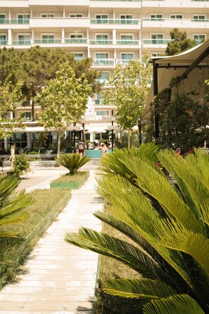 Voorkant van accommodatie