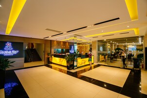 Mostrador para check-in y check-out