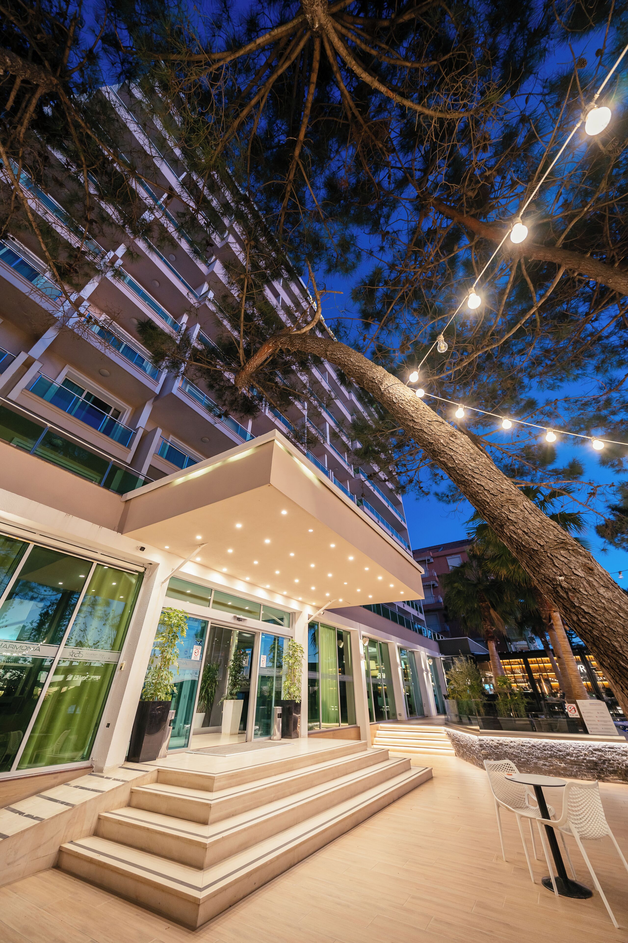 Fachada de la propiedad