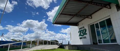 Façade de lâhĂ©bergement