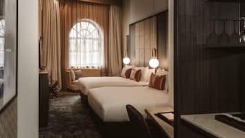Deluxe Room, 2 Queen Beds | Egyptian cotton sheets, premium bedding, down duvets, pillow-top beds