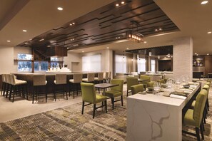 Breakfast, lunch and dinner served