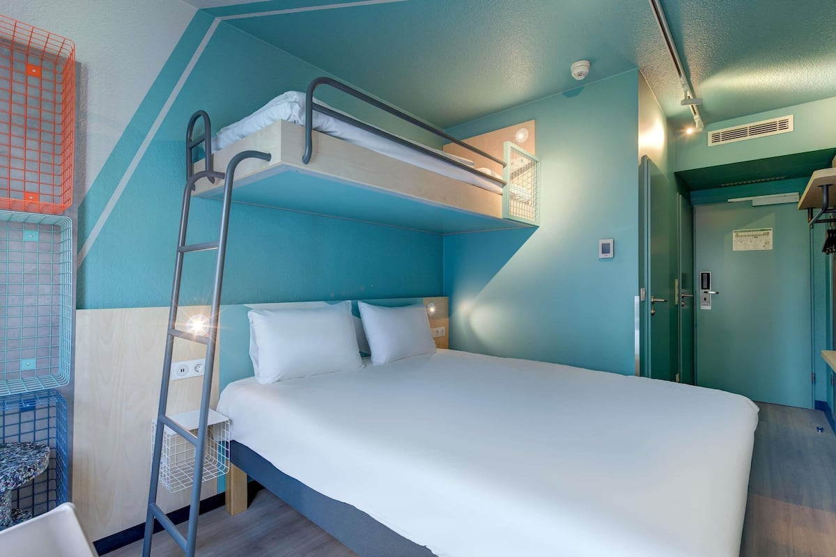 Hypo-allergenic bedding, desk, soundproofing, iron/ironing board