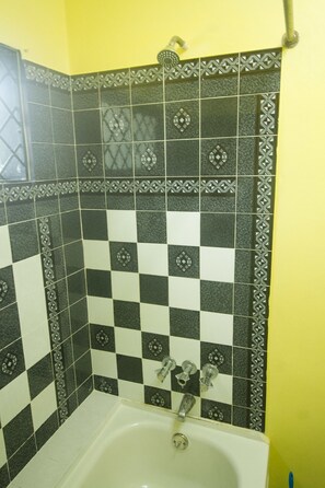 Economy Villa, 2 Bedrooms, Accessible, Private Pool | Bathroom | Free toiletries, hair dryer, towels, soap - Rocky Top Retreat (Negril)