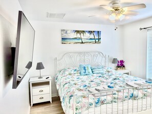 2 bedrooms, iron/ironing board, free WiFi, bed sheets