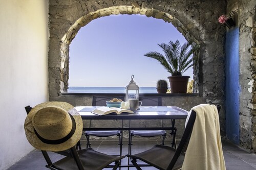 The Divine Enchantment.House with Terrace and Patio by the Sea.    CIN IT011024C2SOE47S93