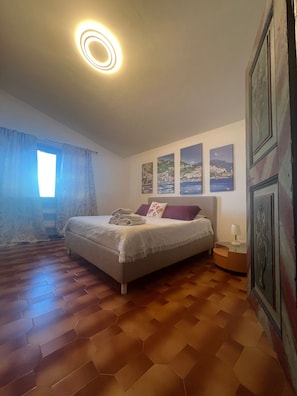 Panoramic Double Room, Sea View | Premium bedding, individually decorated, individually furnished - B&B Villa Reginella (Agerola)