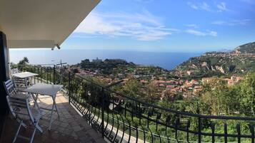 Blick von der Unterkunft