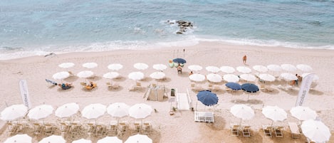 Private beach nearby, free beach shuttle, sun loungers, beach umbrellas