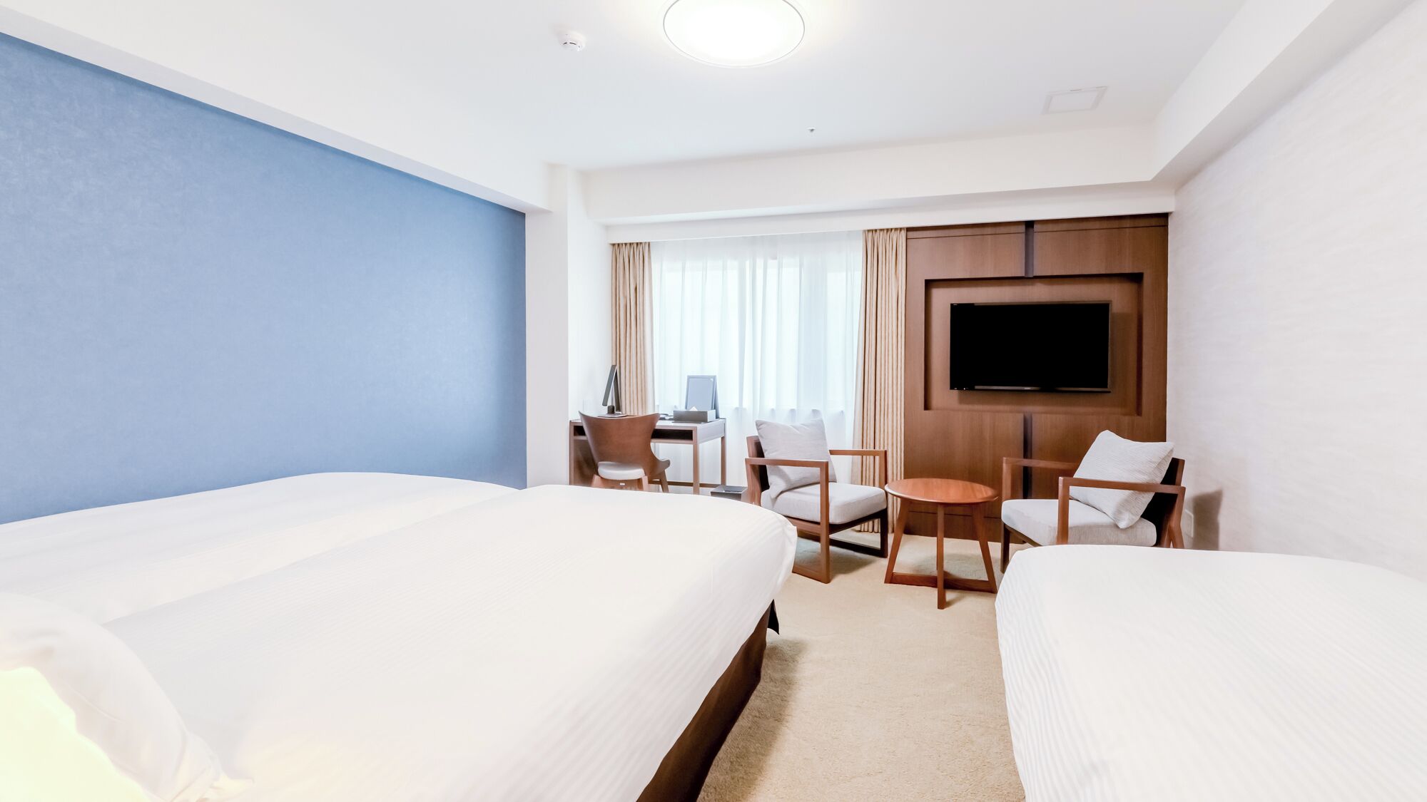 Twin Room, Non Smoking (for 3 occupancy) | Down comforters, blackout drapes, WiFi (free), bed sheets