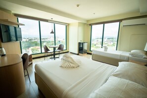 Desk, rollaway beds, free WiFi, bed sheets