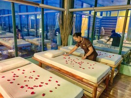 Aromaterapia, masajes suecos, masajes tailandeses, reflexología, masajes