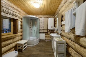 Ferienhaus, 2 Schlafzimmer | Badezimmer | Dusche, kostenlose Toilettenartikel, Haartrockner, Hausschuhe