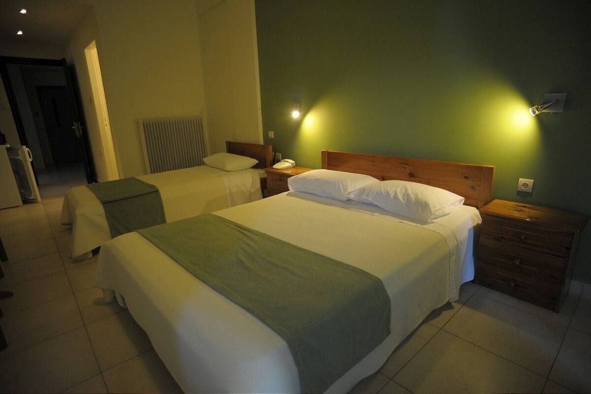 Triple Room, Balcony, Garden View | In-room safe, iron/ironing board (on request)