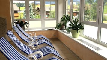 Sauna, Whirlpool, Dampfbad, Türkisches Bad/Hamam, Massageanwendungen