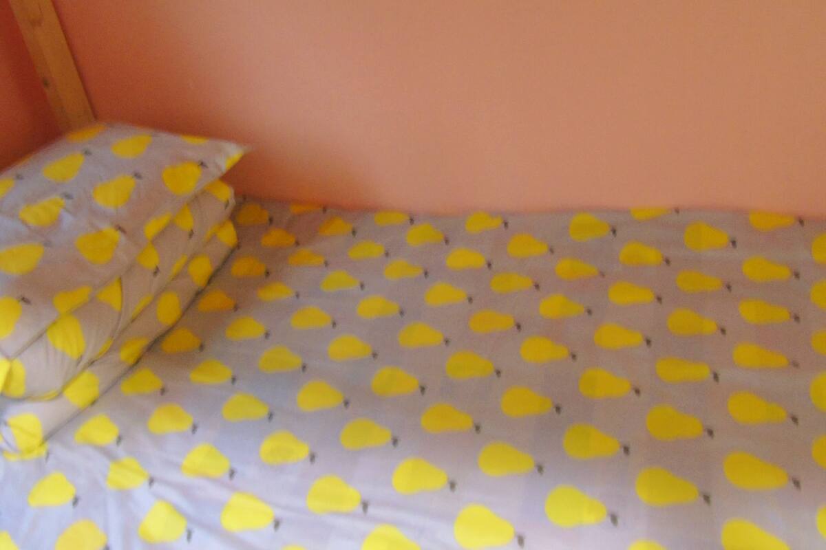 Dormitorio compartido, 1 cama individual grande (A) | Sala de estar