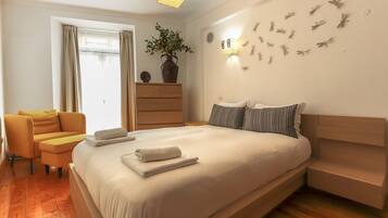 3 soverom, strykejern/-brett, wi-fi (inkludert) og sengetøy