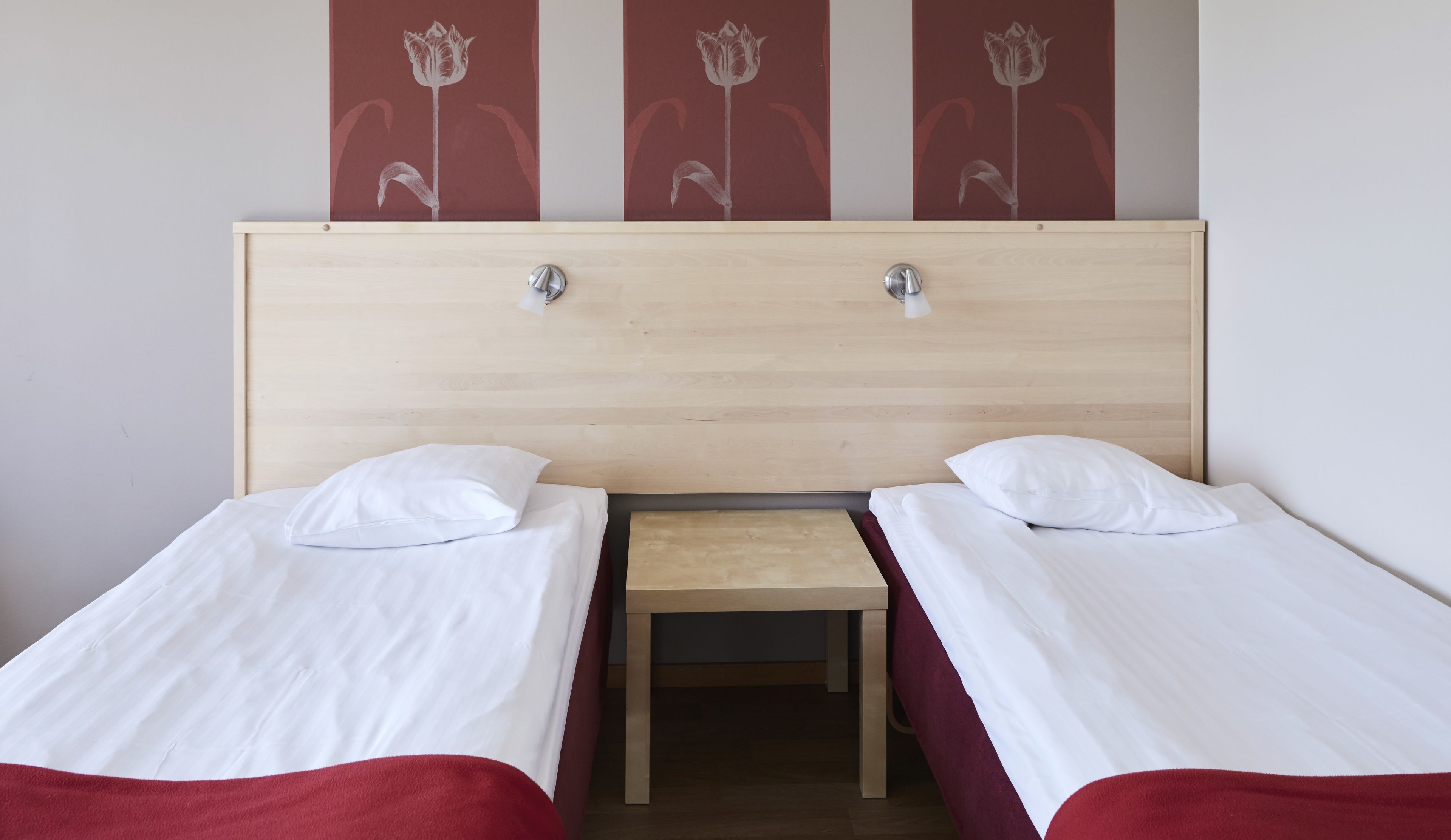 standard double room, 2 single beds | 1 bedroom, desk, blackout curtains, iron/ironing board