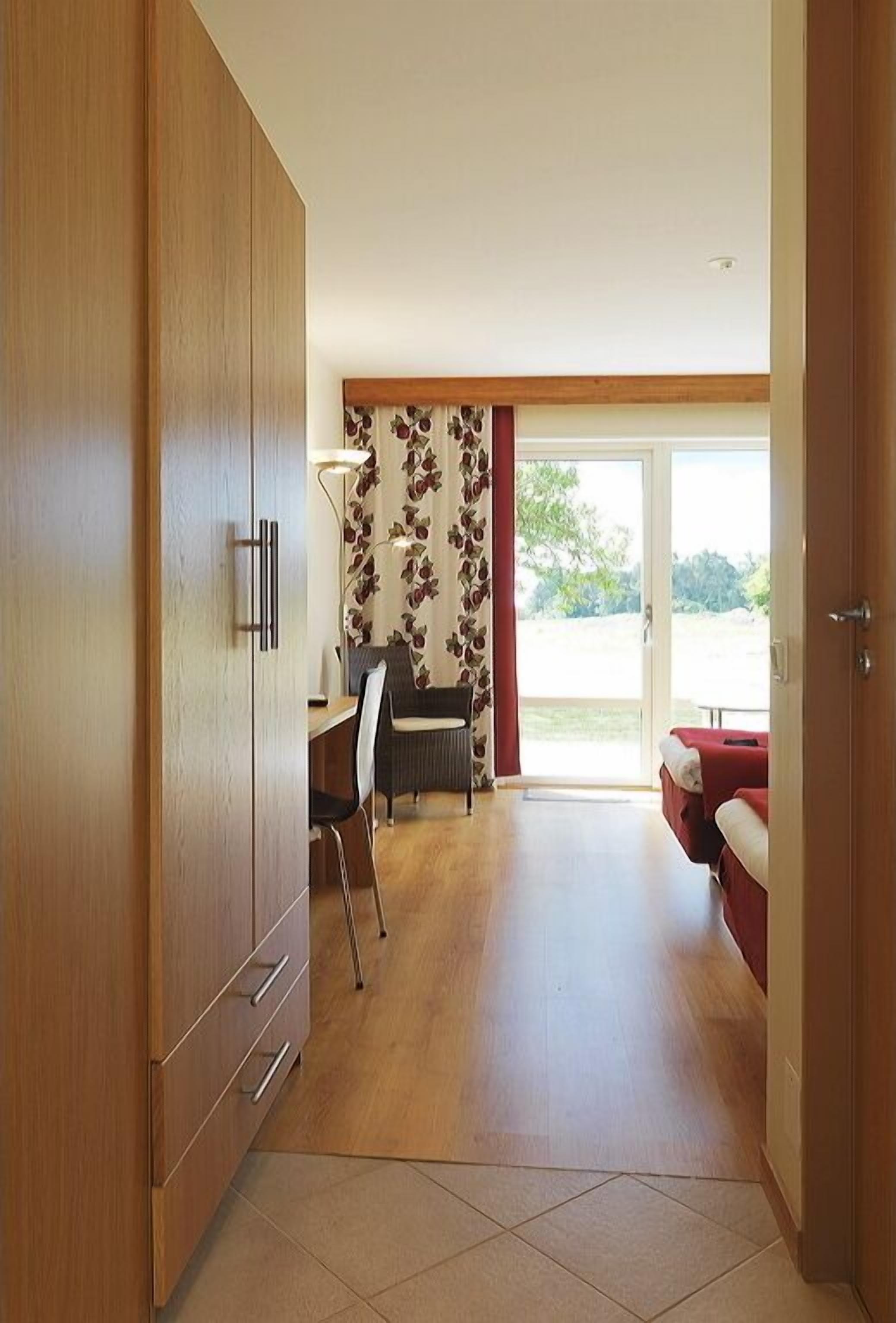 standard double room, 2 single beds | 1 bedroom, desk, blackout curtains, iron/ironing board