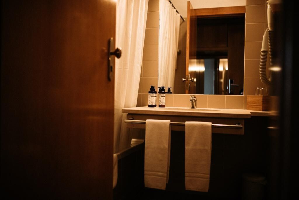 free toiletries, hair dryer, bidet, towels