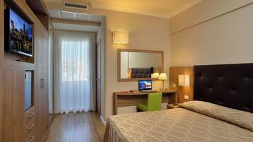 Premium bedding, minibar, in-room safe, desk