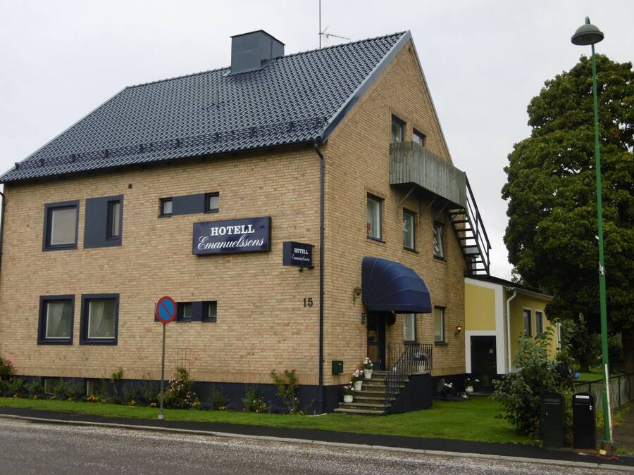 Fassade der Unterkunft