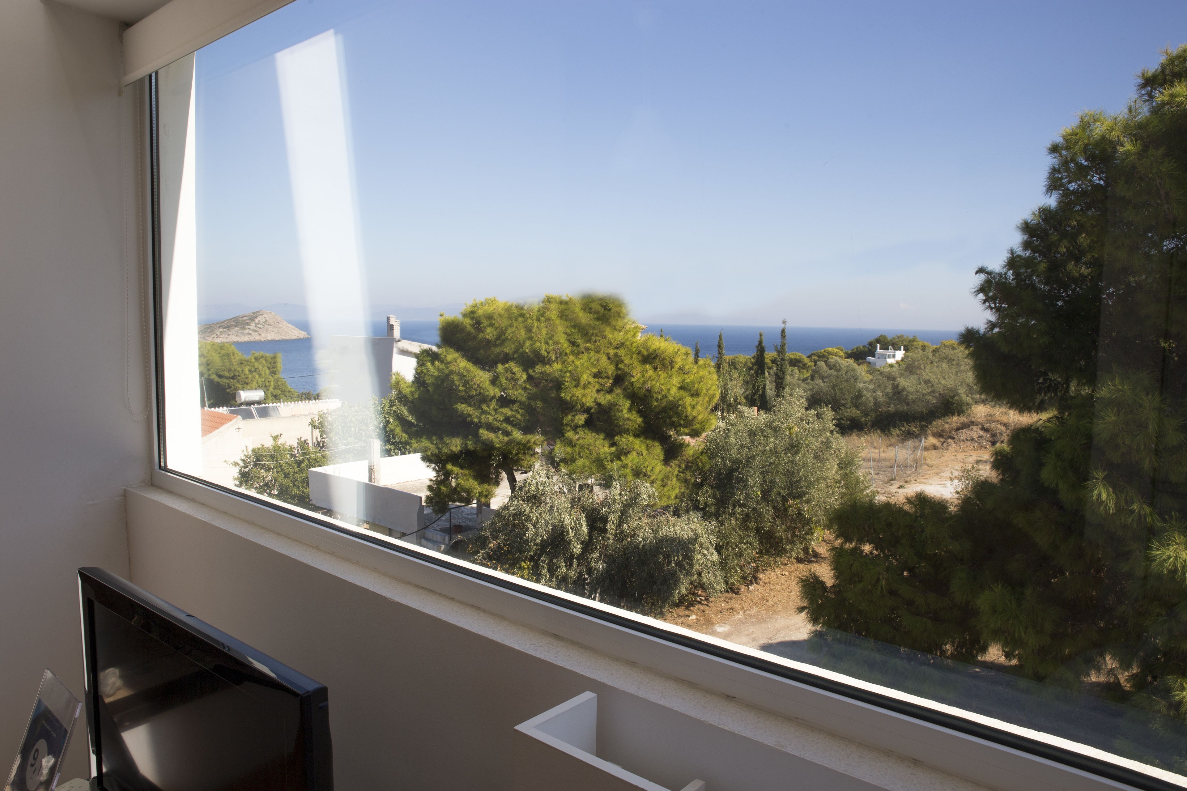 deluxe apartment, partial sea view | view from room