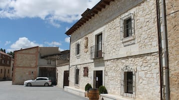 Façade de l’hébergement