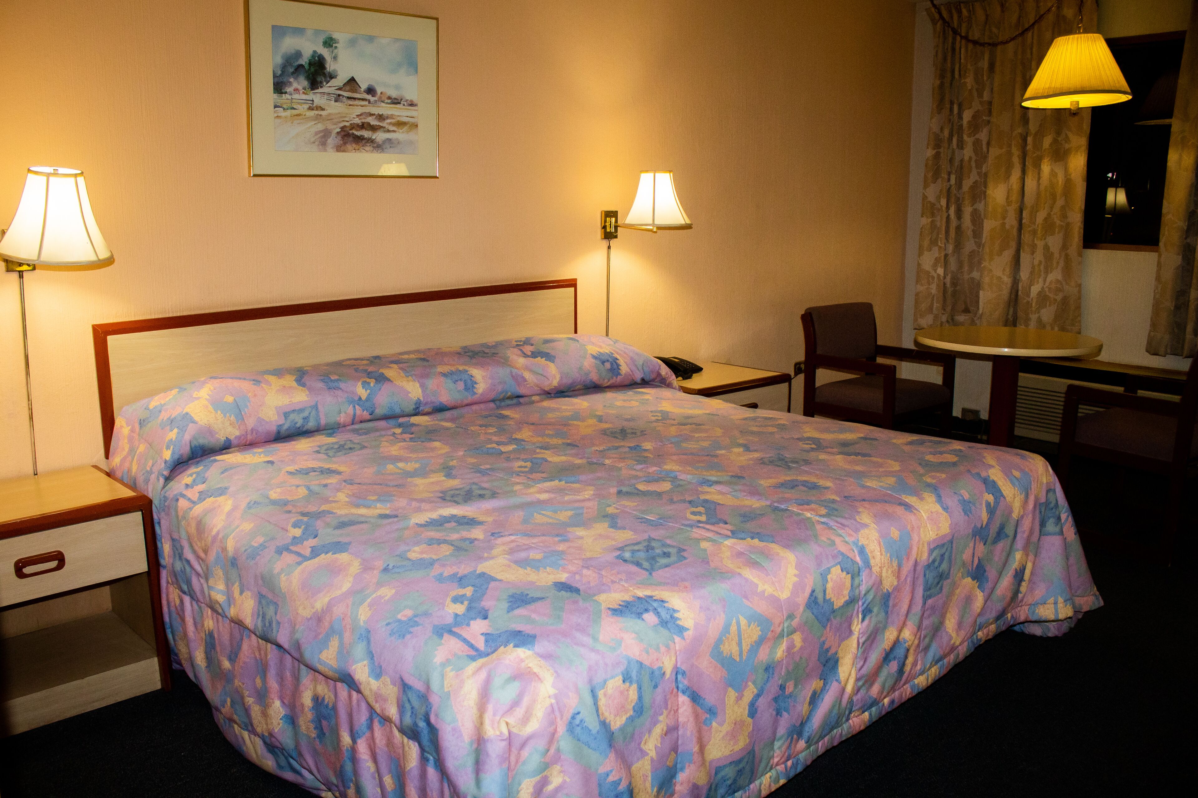 Habitación estándar | Escritorio, tabla de planchar con plancha y wifi gratis 